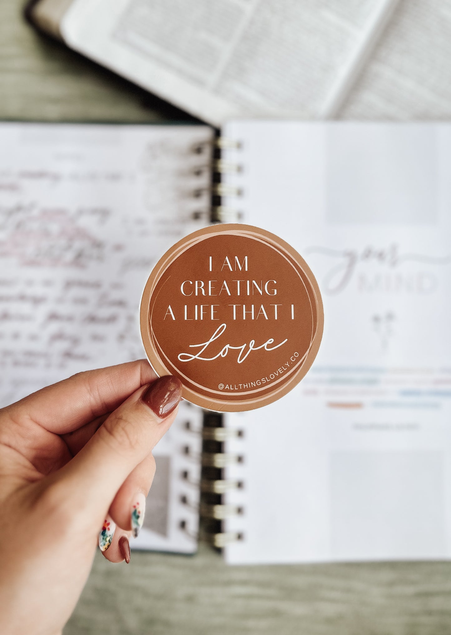 Creating a Life You Love Sticker