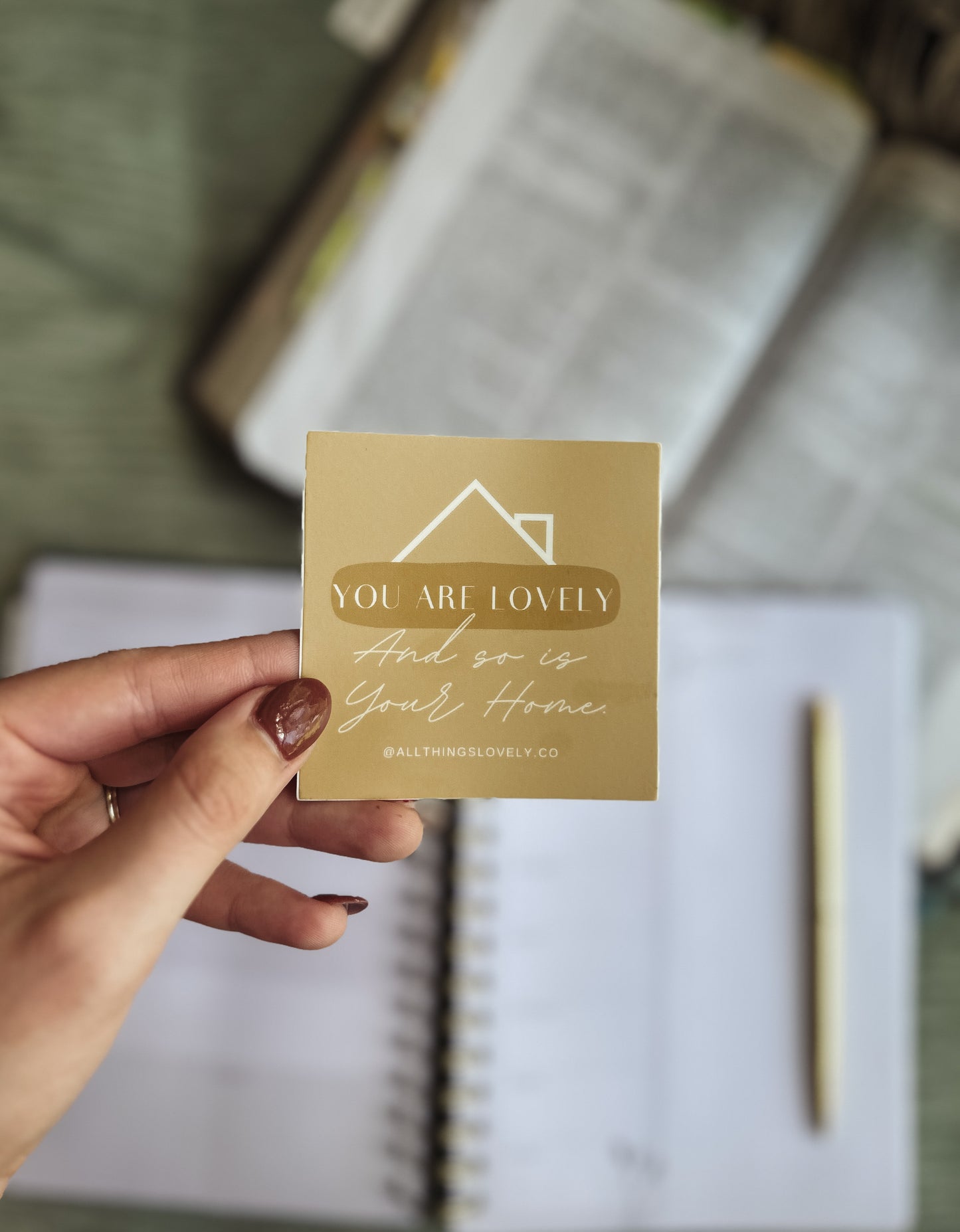 You and Your Home Sticker